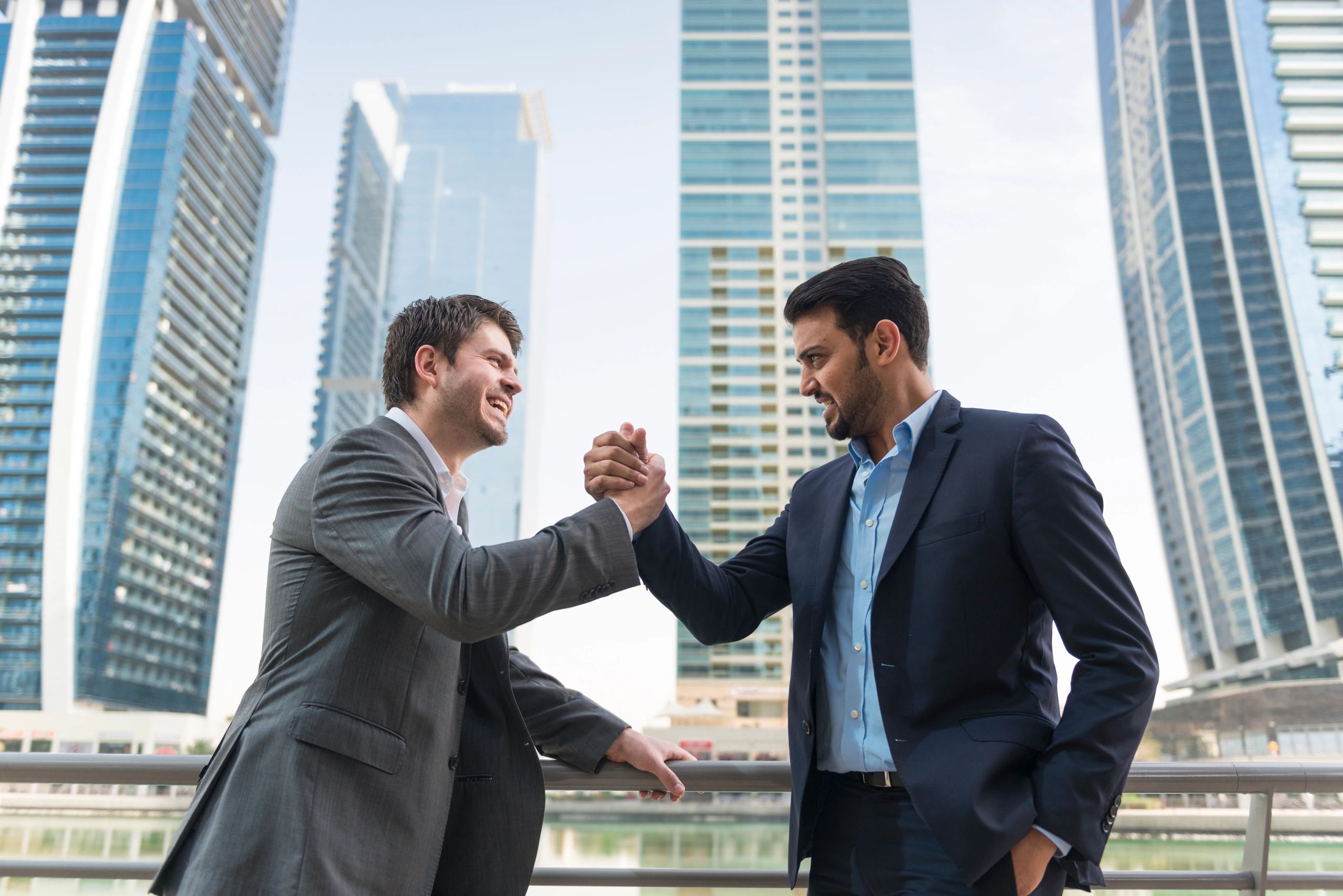 successful business partnership