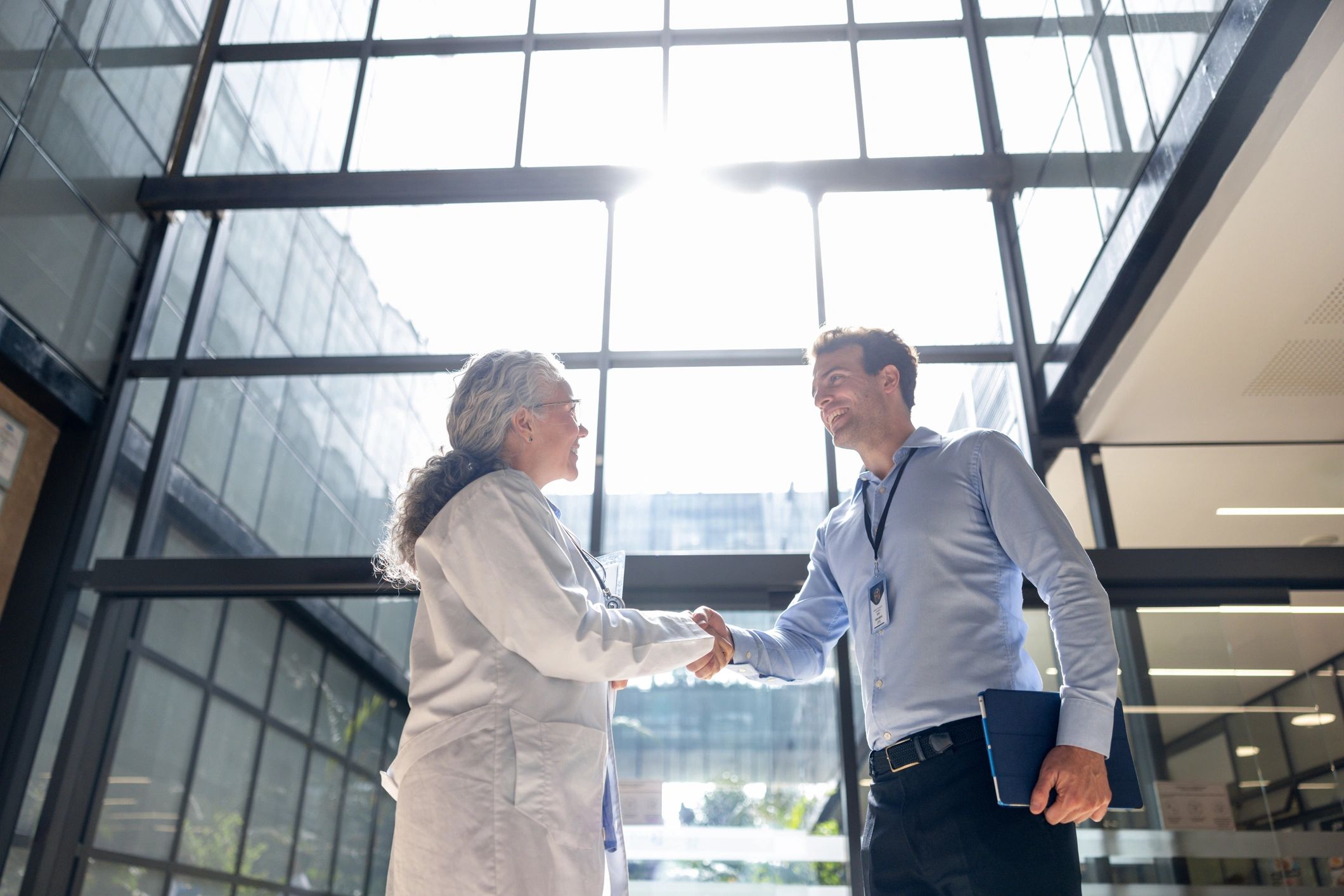 successful business partnership