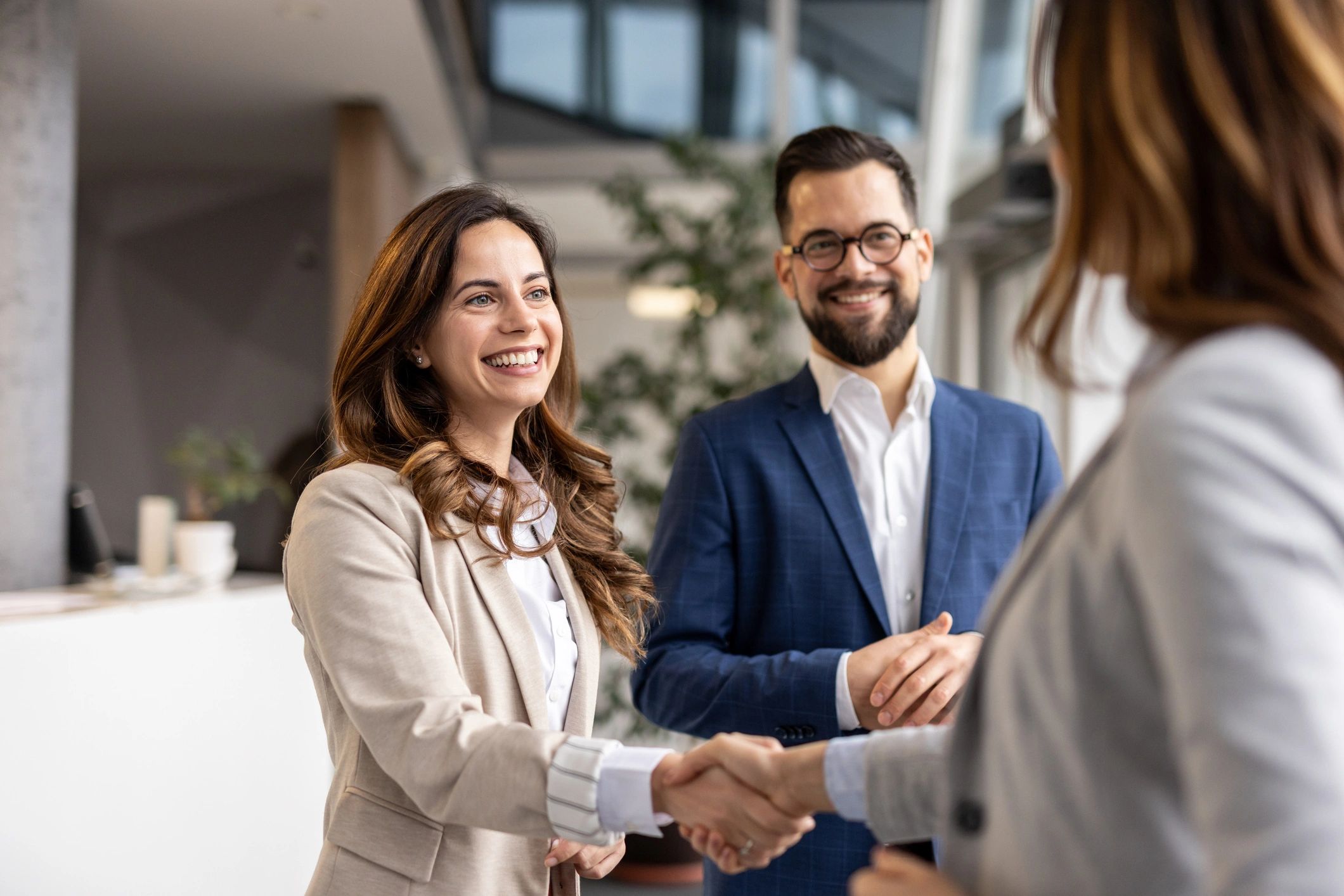 successful business partnership
